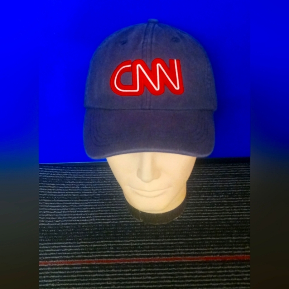 CNN Logo Blue Cap